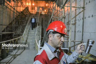 عملیات «تست‌گرم» بخش اول خط سوم قطار شهری مشهد