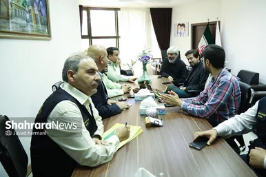 بازدید جمعی از مسئولین شهری و استانی مشهدمقدس از موسسه فرهنگی شهرآرا (۴) (۱۷ مرداد ۱۴۰۳)