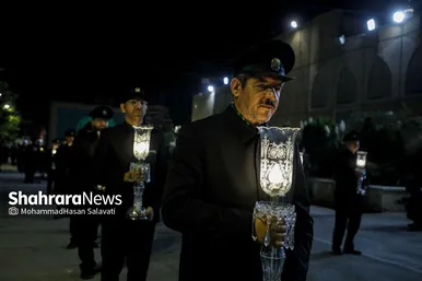 گزارش تصویری | شام غریبان حسینی در حرم امام‌رضا(ع) (۱۵ تیر ۱۴۰۴)