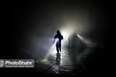 آتش‌سوزی انبار ابر در جاده ابلق مشهد (۵ شهریور ۱۴۰۳)