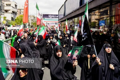 گزارش تصویری | مراسم اربعین رهبر شهید انقلاب در تهران
