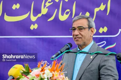 گزارش تصویری | آغاز عملیات اجرایی بزرگراه سیدالشهدا و بازدید از تصفیه‌خانه پرکندآباد با حضور استاندار خراسان رضوی