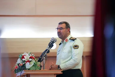  مراسم تودیع ومعارفه فرمانده انتظامی مشهدمقدس 