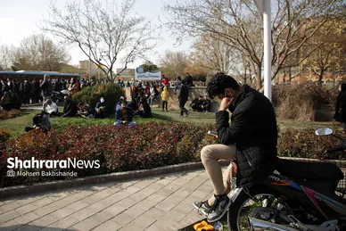 ورزشگاه امام رضا(ع)‌ قبل از شروع بازی فوتبال ایران و لبنان