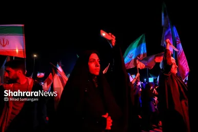 مراسم رونمایی از بزرگترین المان هنری شهری مشهد با عنوان «وطن»