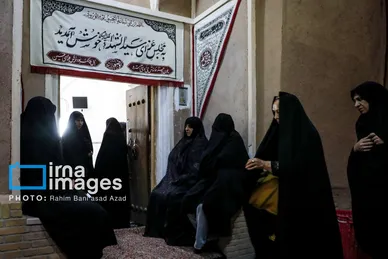گزارش تصویری | عزاخانه‌ی سادات خوشرو