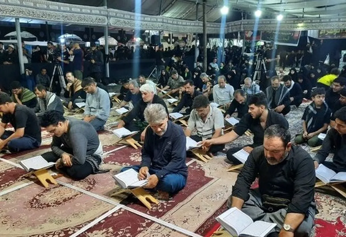 برپایی موکب مستقل شبکه قرآن و معارف سیما در اربعین ۱۴۰۲