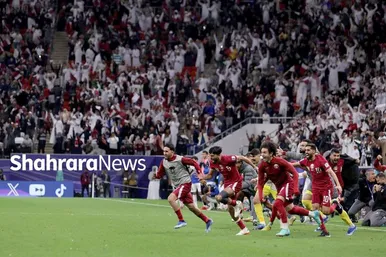 بازی تیم‌های ملی قطر و ازبکستان از لنز دوربین عکاس شهرآرانیوز