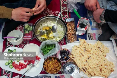 گزارش تصویری | حوالی افطار