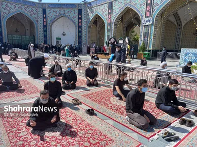 تشییع پیکر علامه محمدرضا حکیمی در مشهد