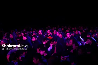 مراسم احیاء شب ۲۱ ماه رمضان و وداع با پیکر شهید گمنام در شهرک شهید رجایی