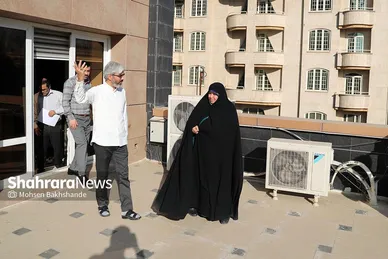 بازدید عضو شورای اسلامی شهر مشهد از موسسه فرهنگی شهرآرا