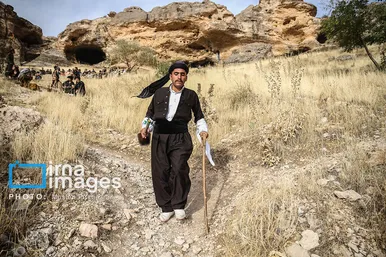 گزارش تصویری | جشن جهانی «مهرگان» در غار کرفتو