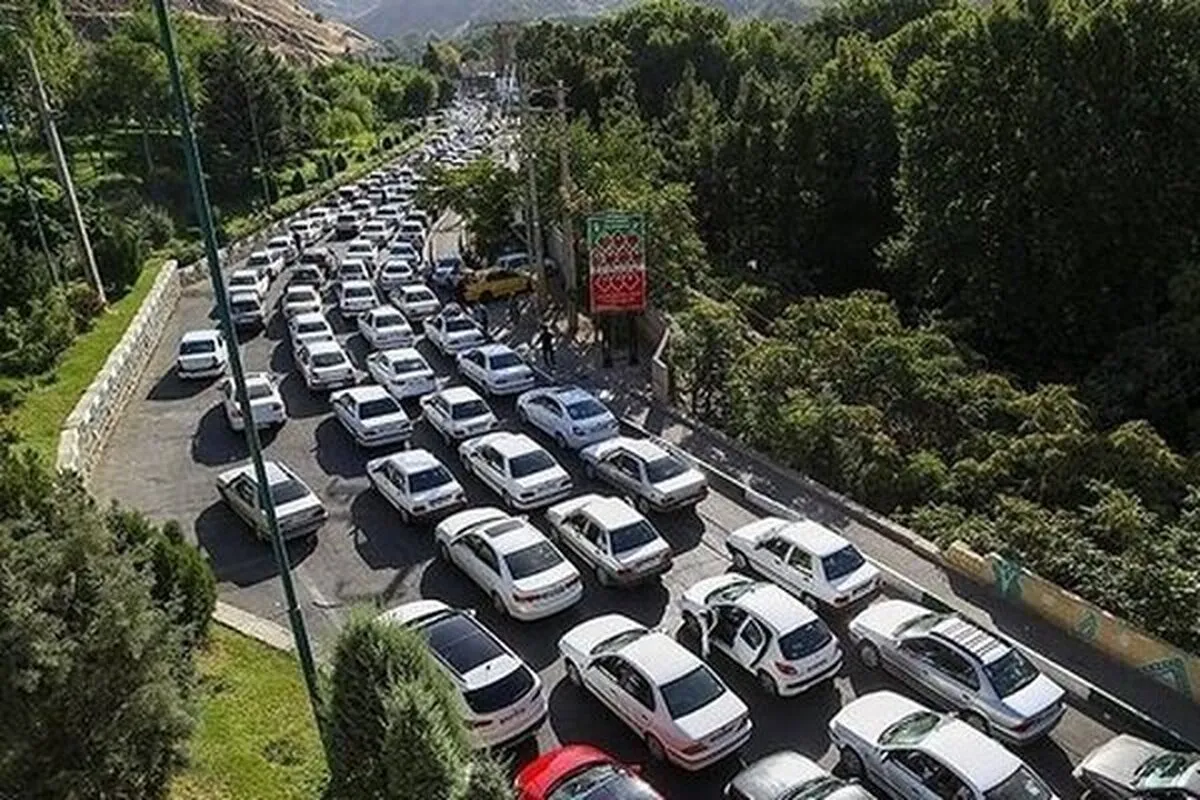 ترافیک سنگین در جاده‌های شمالی کشور (۱۴ شهریور ۱۴۰۴)