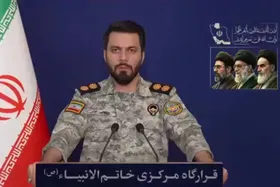 ویدیو | پیام انگلیسی سخنگوی قرارگاه مرکزی خاتم الانبیا(ص): هی ترامپ، تو اخراجی