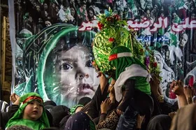 ویدئو| آئین &laquo;گهواره کشی&raquo; ظهر تاسوعا در افغانستان