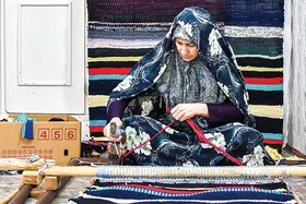 خورجین بافی هنری دیرینه