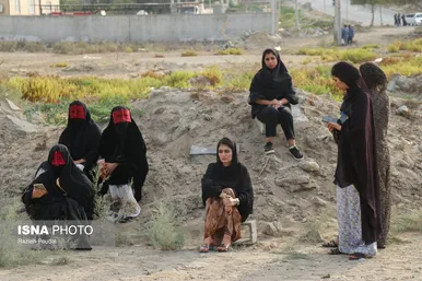 گزارش تصویری | مراسم تشییع پیکر شهدای حمله جنایتکارانه آمریکا به یک مراسم عروسی در شهرستان سیریک - کوهستک