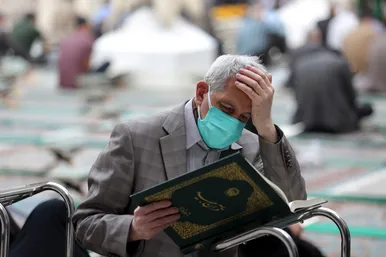 ترتیل خوانی قرآن کریم در مسجد گوهرشاد حرم مطهر رضوی