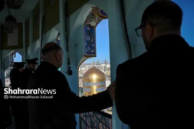 عکس‌هایی از آیین سنتی«صلا» همزمان با اولین روز ماه محرم در حرم مطهر رضوی