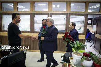 گزارش تصویری | ادامه بازدید مدیران استانی و شهری از موسسه فرهنگی شهرآرا به مناسبت روز خبرنگار