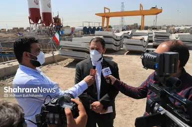 بازدید اعضای شورای اسلامی شهر مشهد از خطوط قطار شهری مشهد