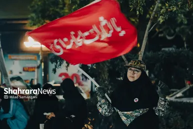 گزارش تصویری | یکصدوپنجاه‌وهفتمین شب حضور مردم مشهد در خیابان (۱۳ مرداد ۱۴۰۵)