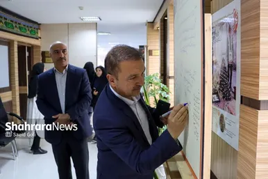 گزارش تصویری | بازدید مدیران استانی و شهری از روزنامه شهرآرا به مناسبت روز خبرنگار - ۲