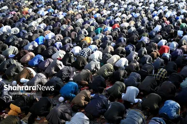 اقامه نماز عید سعید فطر در محله گلشهر (۲۲ فروردین ۱۴۰۳)