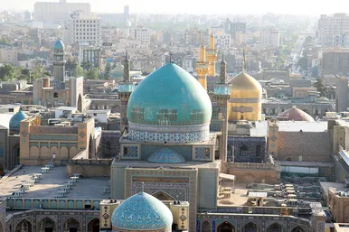 نماز عید فطر در حرم مطهر رضوی