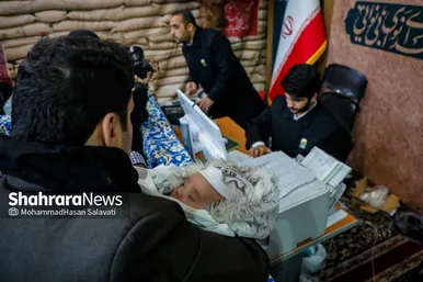 گزارش تصویری | پویش«لبنان در پناه امام رئوف» در صحن قدس حرم مطهر رضوی