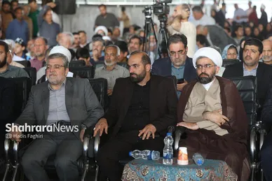 افتتاح تقاطع غیرهمسطح حضرت قمر بنی‌هاشم(ع) در مشهد