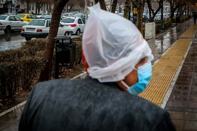 بارش باران در مشهد