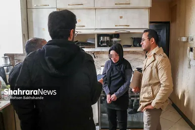 گزارش تصویری | بازسازی صحنه قتل پدر توسط دختر در مشهد