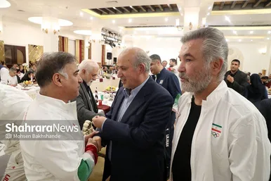 گزارش تصویری | نشست استاندار خراسان رضوی با اعضای تیم ملی ۹۸