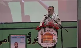 سردار اشتری: هیچ راهی به&zwnj;جز ادامه راه شهدا نداریم
