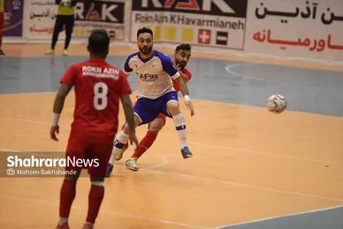 لیگ برتر فوتسال | مسابقه رکن آذین مشهد و سفیر گفتمان