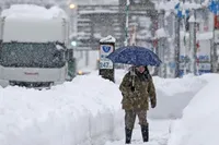 ویدئو| بوران برف در هوکایدو ژاپن