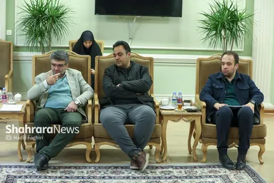 گزارش تصویری | دیدار احسان حدادی، رئیس فدراسیون دوومیدانی، با استاندار خراسان رضوی