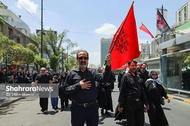 گزارش تصویری | مراسم جاماندگان اربعین حسینی در مشهد (۲)