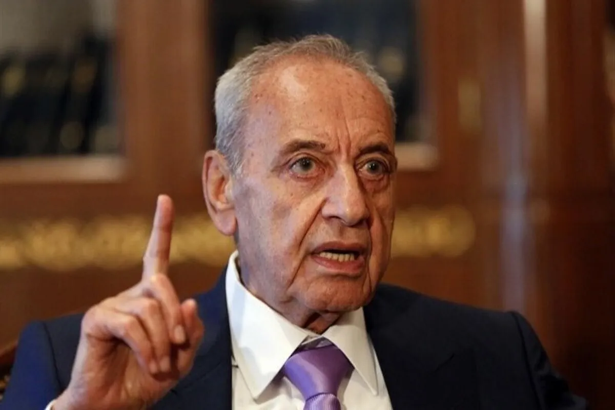 انتقاد تند رئیس پارلمان لبنان از آمریکا