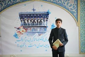 گفت&zwnj;وگو با رضا حیدری، مکبر و خادم نوجوان حرم رضوی