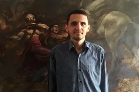 اثر جدید حسن روح&zwnj;الامین برای شهادت مادر و کودک شیرخواره + عکس