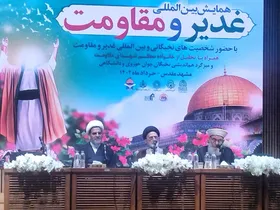 معاون فرهنگی حشدالشعبی عراق: پیام غدیر، اساس امامت و پایه مقاومت دربرابر ظلم است | اندیشه امامین انقلاب نقشه راه مقاومت است