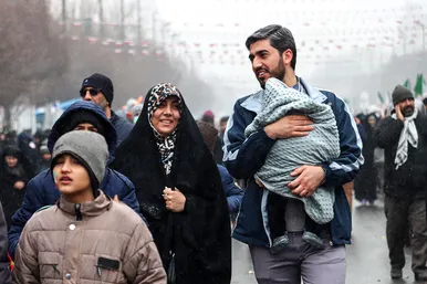 راهپیمایی 22 بهمن در مشهد 3