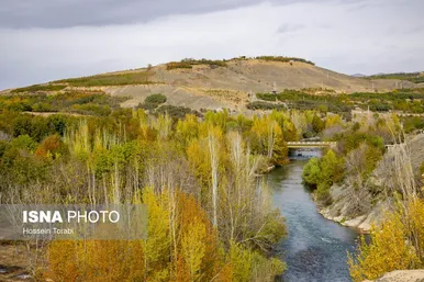 طبیعت پاییزی شهرستان سامان