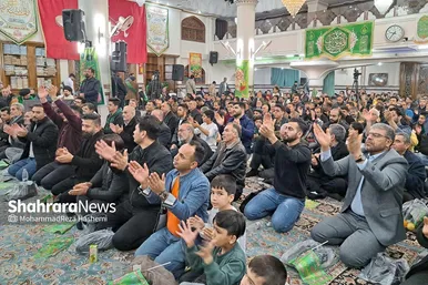 جشن بزرگ مهاجران افغانستانی به مناسبت نیمه شعبان در مشهد