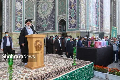 تشییع پیکر شهید حجت الاسلام محمد اصلانی در مشهد