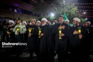 گزارش تصویری | مراسم شام غریبان امام حسین (ع) در مشهدمقدس (۴ تیر ۱۴۰۵)