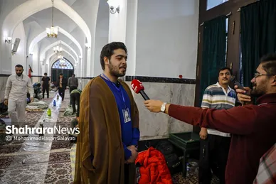 گزارش تصویری | آیین معنوی اعتکاف در حرم امام رضا (ع)